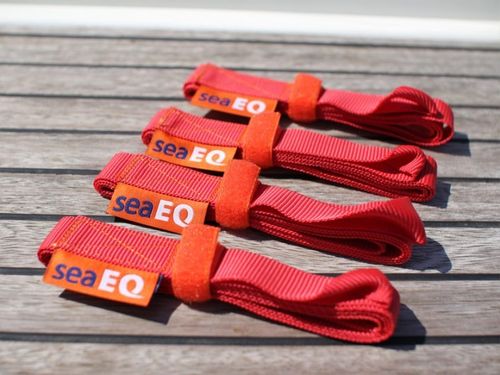 seaEQ 4er-Set Segelgurt (SR 1600 red) 1600*20