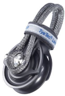 TyeTec® Loopblock 37mm , Kurzer Loop grau